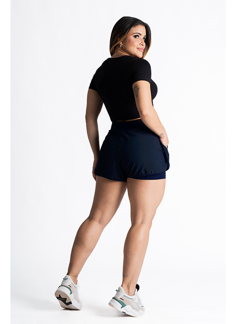 shorts dois em um hardd cyber marinho 4