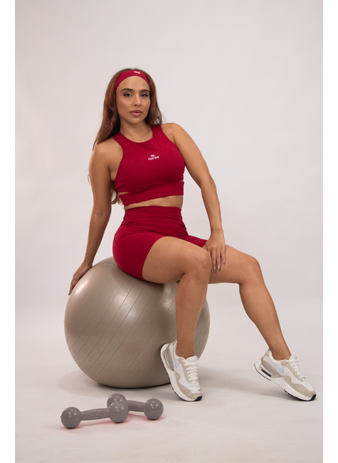 top treino vermelho hardd recomecar 1