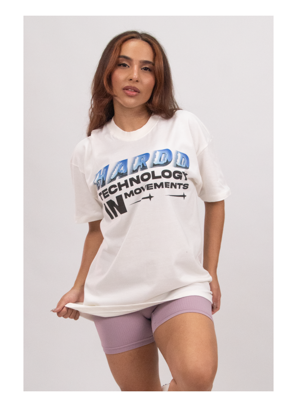 kit camiseta oversized technology off white hardd 1 1