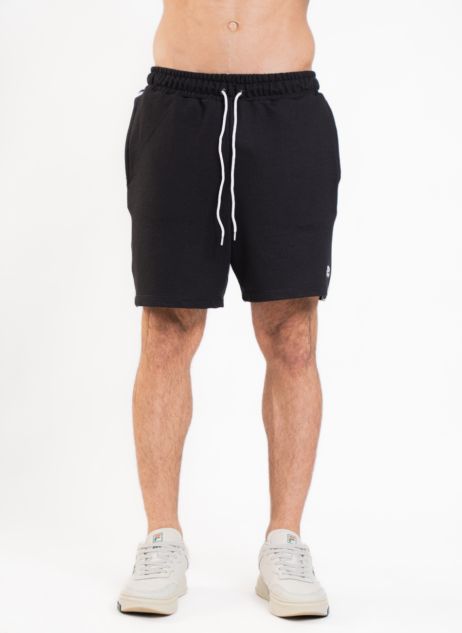 01 bermuda de moletom hardd classic preto