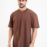 01 camiseta oversized hardd classic marrom