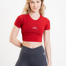01 cropped babylook hardd vermelho