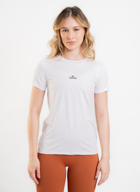 01 camiseta babylook feminino hardd branca