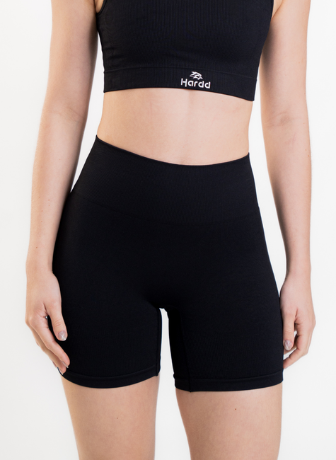 02 shorts seamless preto
