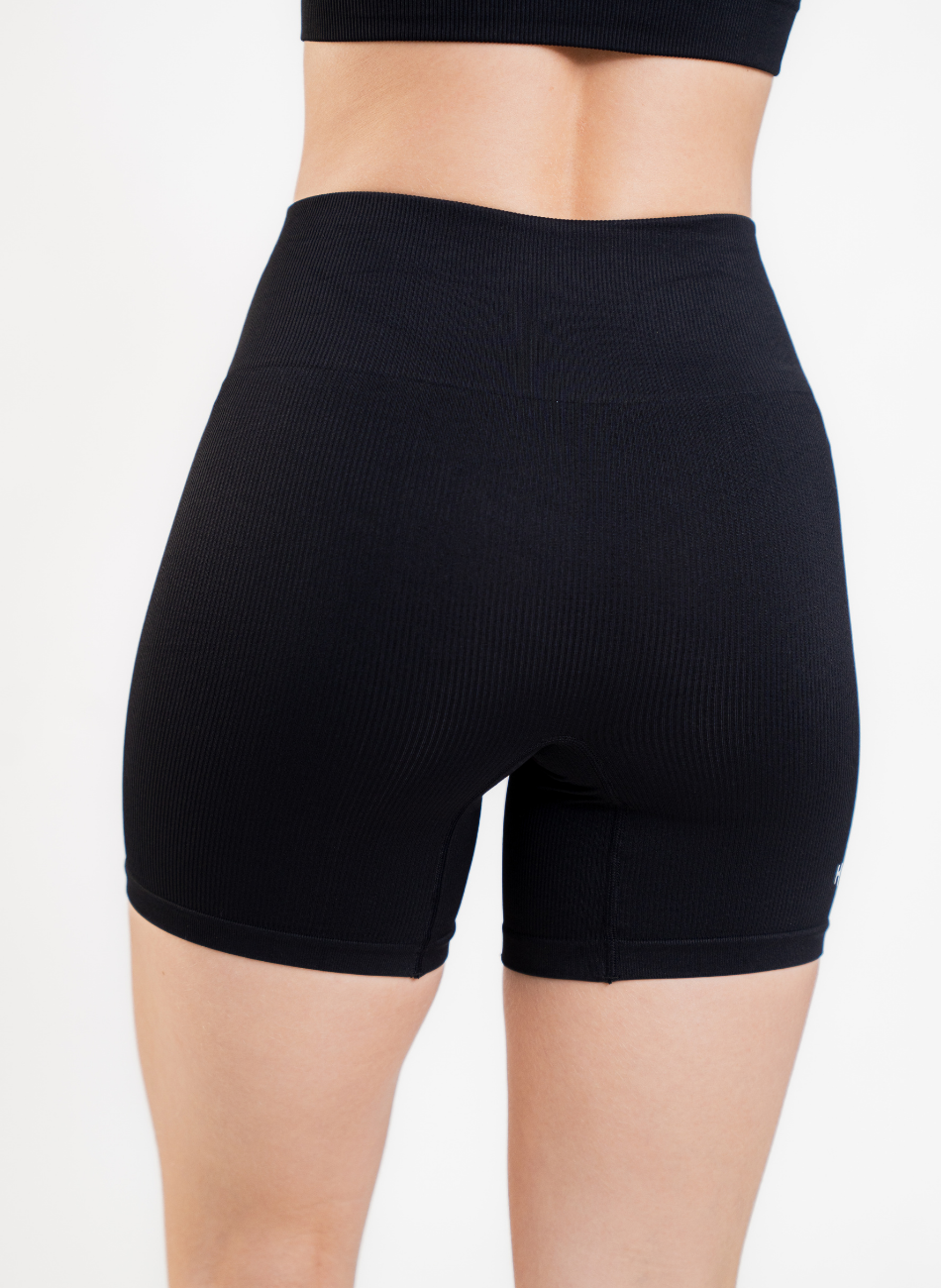 03 shorts seamless preto