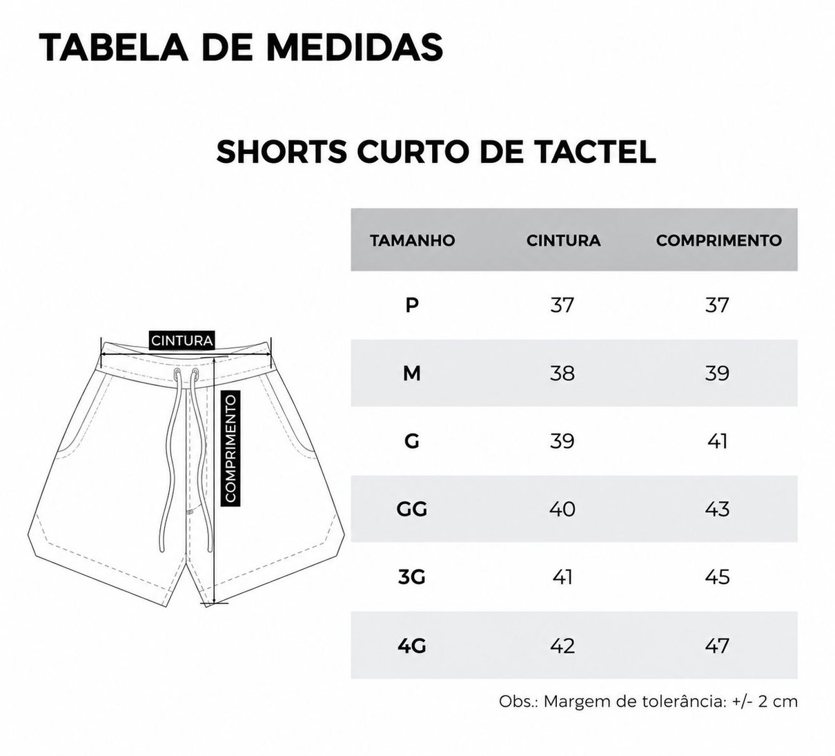 04 shorts tactel mith nation preto